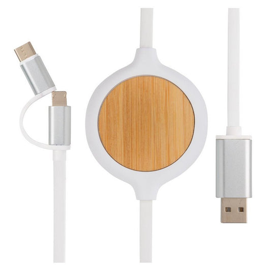 Kabel do ładowania 3 w 1, ładowarka bezprzewodowa 5W Winners Gadzety