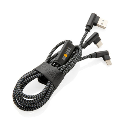 Kabel do ładowania 3 w 1 Swiss Peak Winners Gadzety