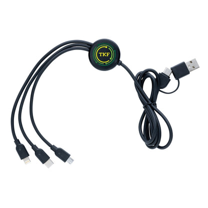 Kabel do ładowania 6 w 1 RABS Winners Gadzety