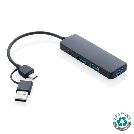 Hub USB 2.0 z USB C RABS Winners Gadzety