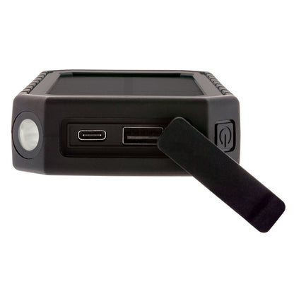 Bezprzewodowy power bank 10000 mAh, ładowarka słoneczna Winners Gadzety
