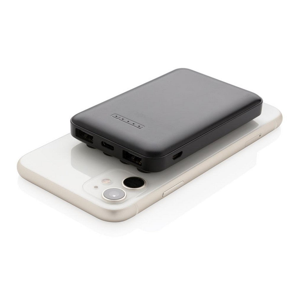 Bezprzewodowy power bank 5000 mAh z przyssawkami Winners Gadzety
