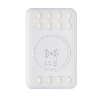 Bezprzewodowy power bank 5000 mAh z przyssawkami Winners Gadzety