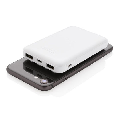 Bezprzewodowy power bank 5000 mAh z przyssawkami Winners Gadzety