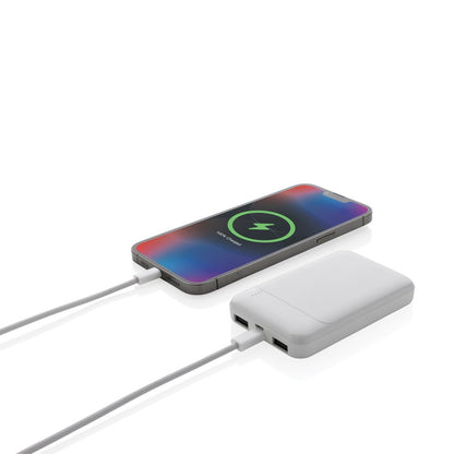 Power bank 5000 mAh, plastik z recyklingu Winners Gadzety