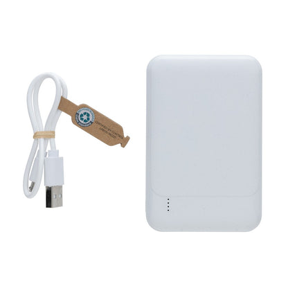 Power bank 5000 mAh, plastik z recyklingu Winners Gadzety