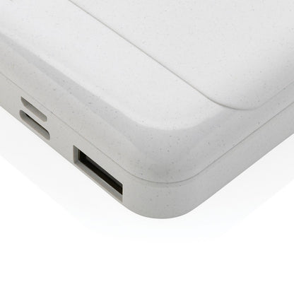 Power bank 5000 mAh, plastik z recyklingu Winners Gadzety