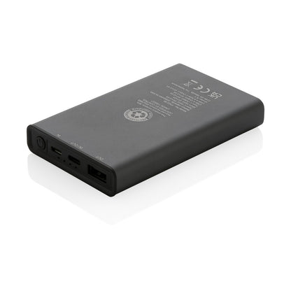 Power bank 5000 mAh Terra, aluminium z recyklingu Winners Gadzety