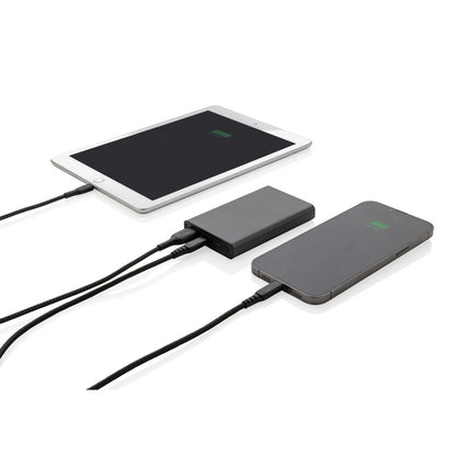 Power bank 5000 mAh Terra, aluminium z recyklingu Winners Gadzety