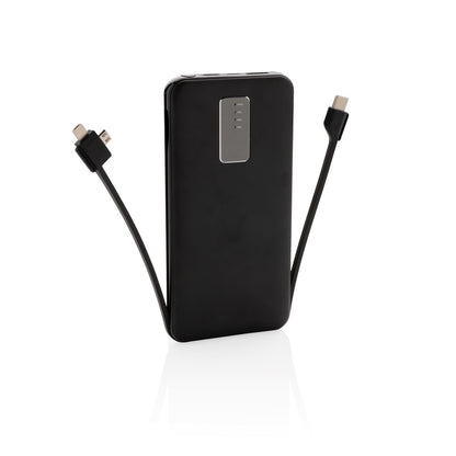 Power bank 10000 mAh ze zintegrowanym kablem 3 w 1 Winners Gadzety