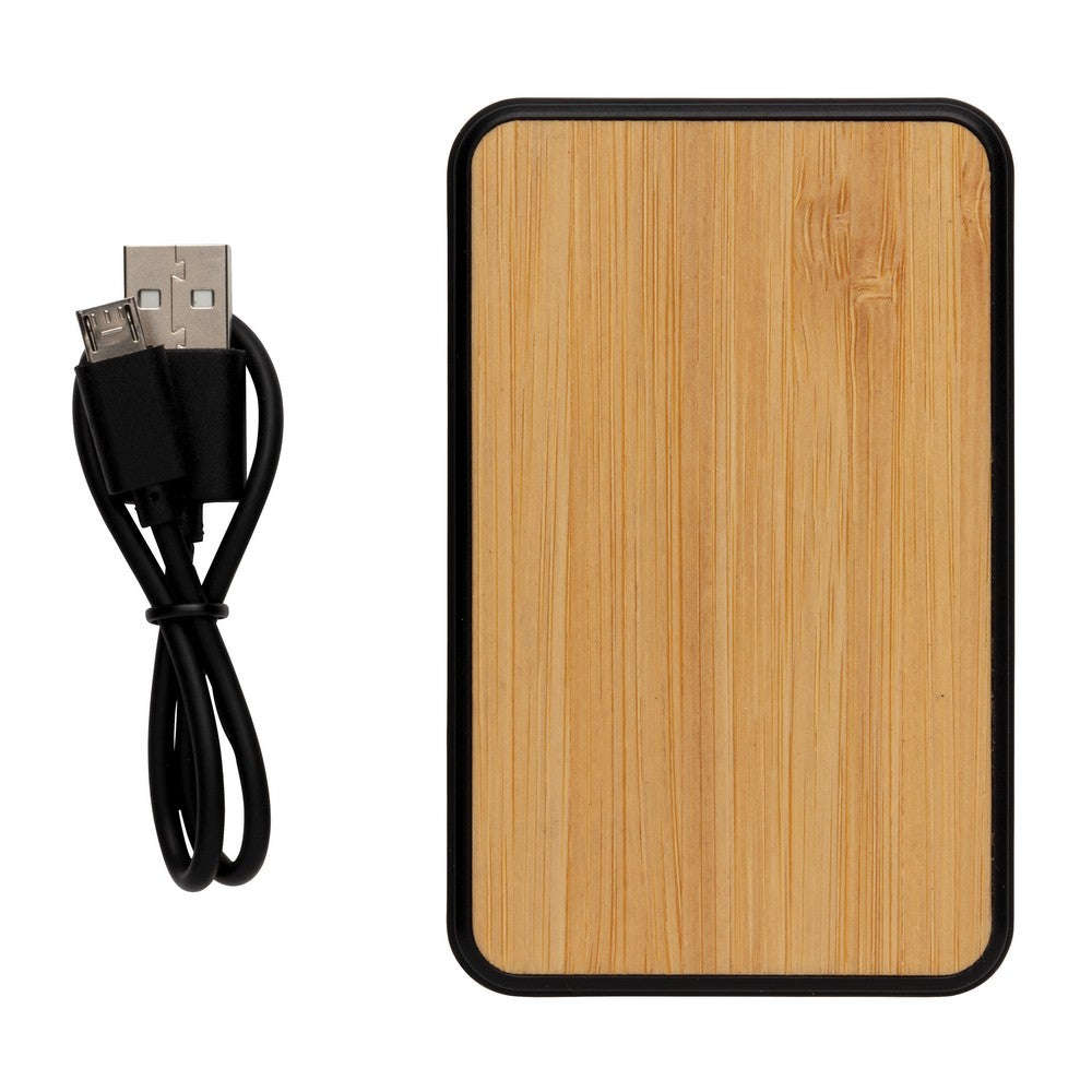 Bambusowy power bank 5000 mAh Winners Gadzety
