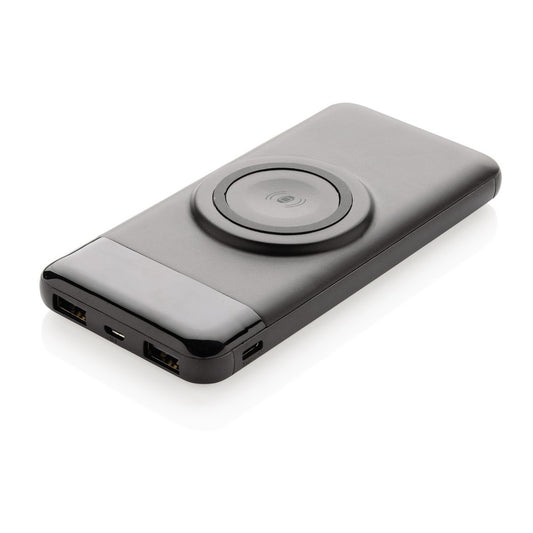 Power bank 10000 mAh, ładowarka bezprzewodowa 3W Winners Gadzety
