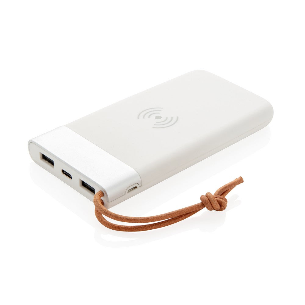 Bezprzewodowy power bank 8000 mAh Aria Winners Gadzety