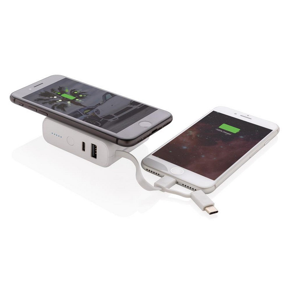 Bezprzewodowy power bank 5000 mAh Winners Gadzety
