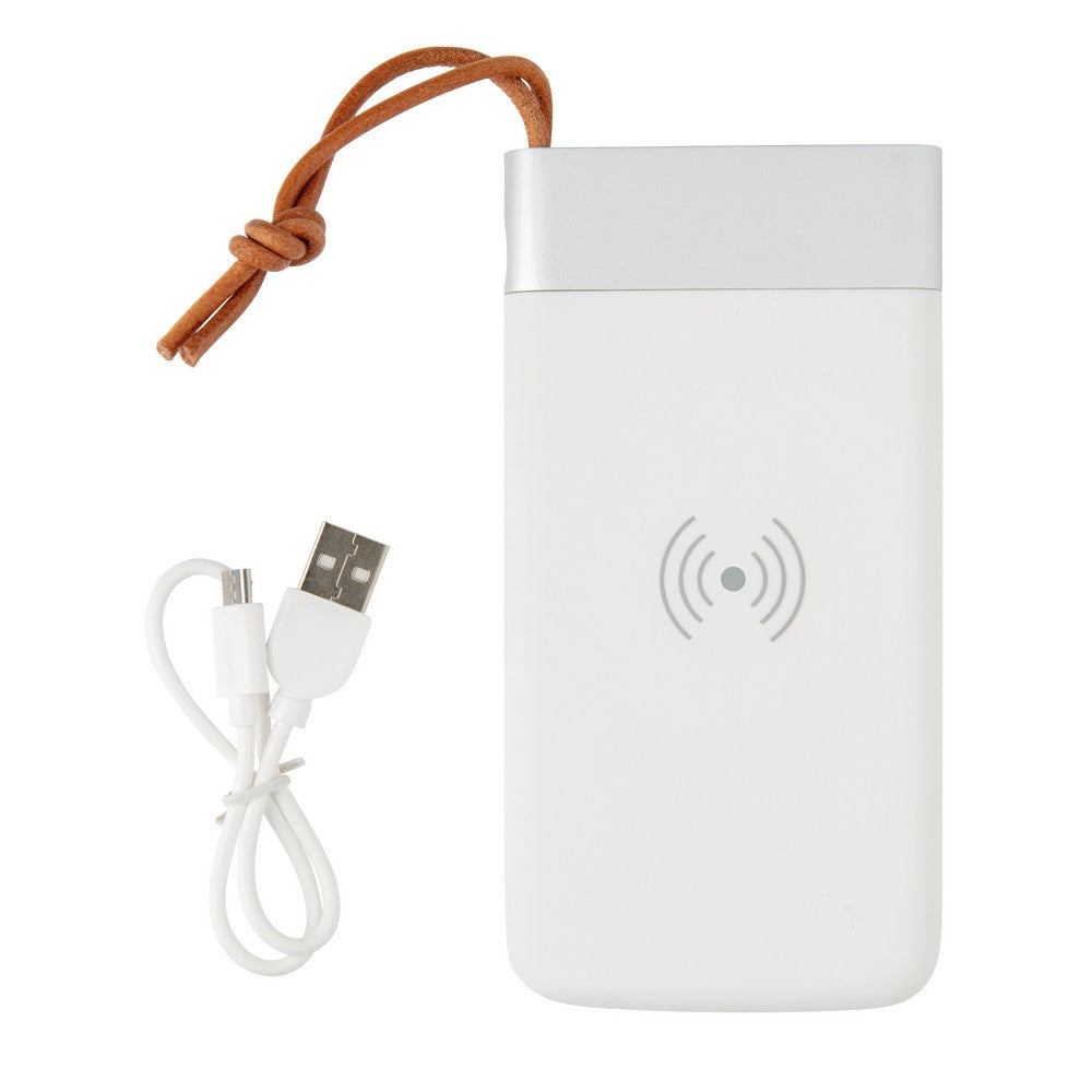 Bezprzewodowy power bank 8000 mAh Aria Winners Gadzety