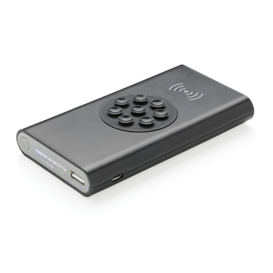 Bezprzewodowy power bank 8000 mAh z przyssawką Winners Gadzety
