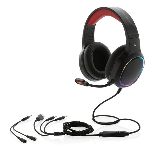 Gamingowe słuchawki nauszne RGB Gaming Hero Winners Gadzety