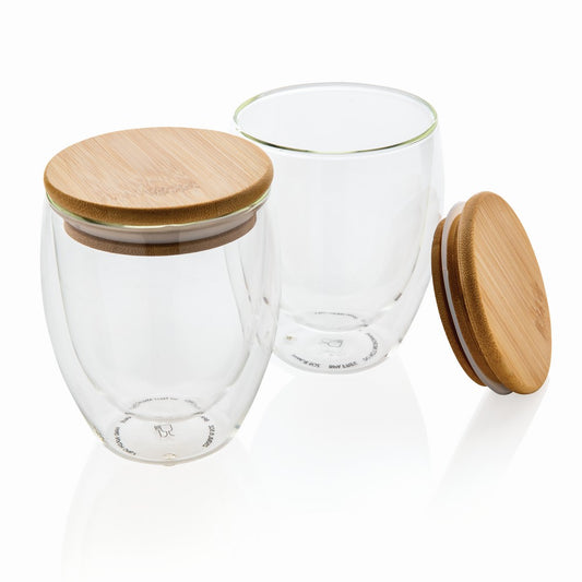 Zestaw szklanek z podwójnymi ściankami 250 ml, 2 szt. Winners Gadzety