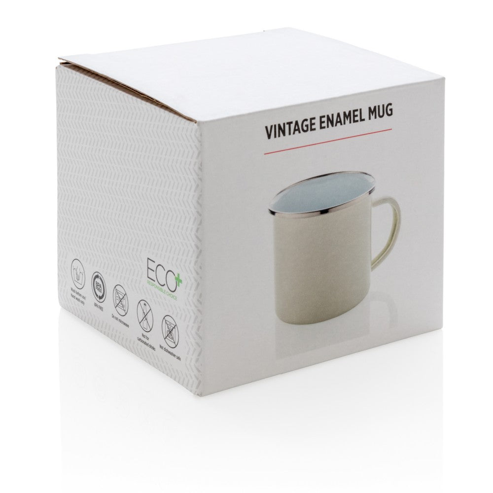 Emaliowany kubek 350 ml w stylu vintage Winners Gadzety