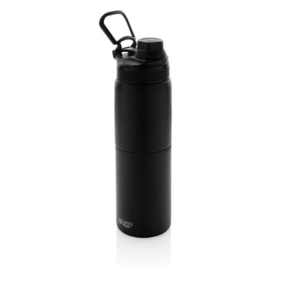 Butelka termiczna 700 ml Swiss Peak 2 w 1, kubek Winners Gadzety