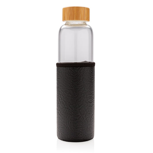 Szklana butelka 550 ml w pokrowcu Winners Gadzety