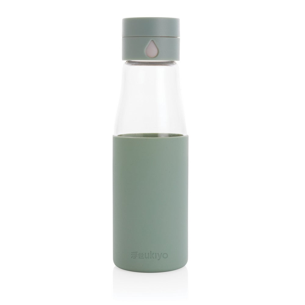 Szklana butelka 650 ml Ukiyo, monitorująca ilość wypitej wody Winners Gadzety