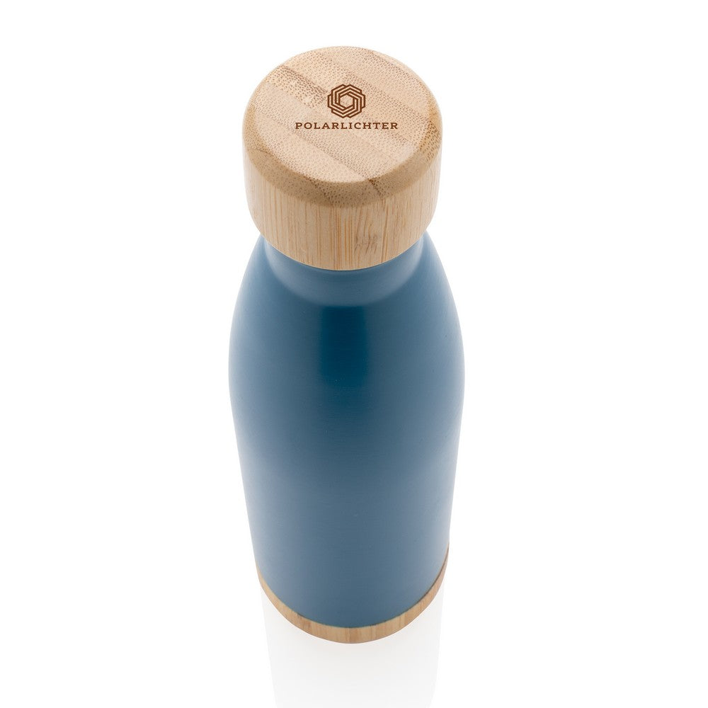 Butelka termiczna 700 ml, bambusowy element Winners Gadzety