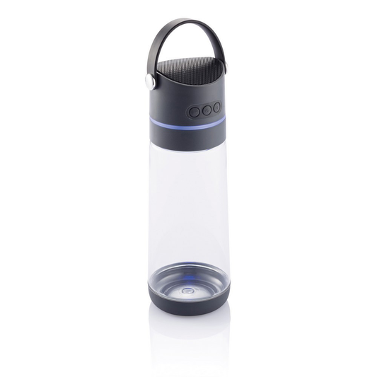 Butelka sportowa 650 ml Party 3 w 1, głośnik bezprzewodowy 3W, lampka LED Winners Gadzety