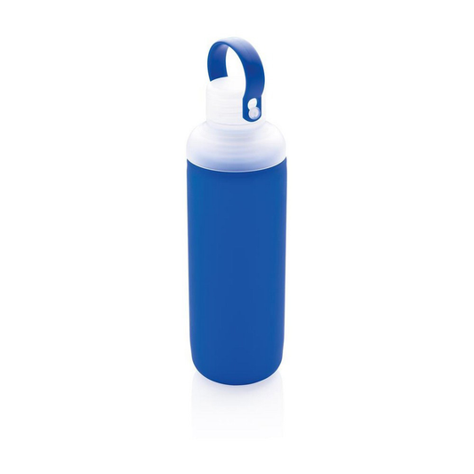 Szklana butelka 500 ml w pokrowcu Winners Gadzety