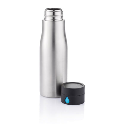 Butelka sportowa 650 ml Aqua, monitorująca ilość wypitej wody Winners Gadzety