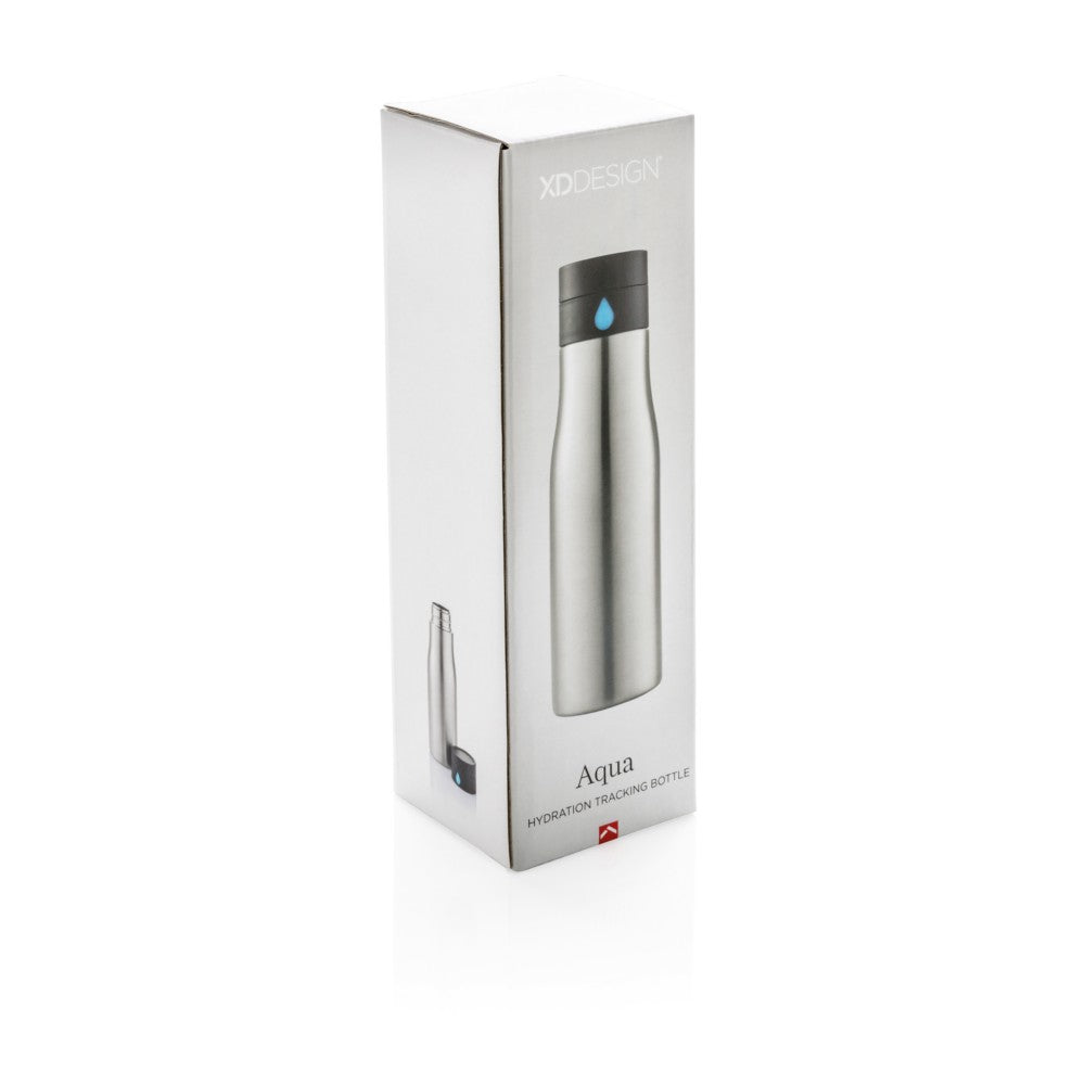 Butelka sportowa 650 ml Aqua, monitorująca ilość wypitej wody Winners Gadzety