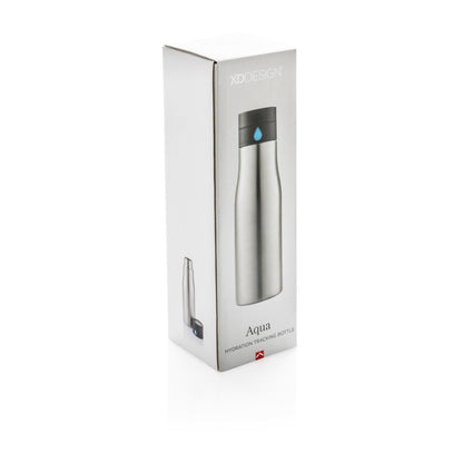 Butelka sportowa 650 ml Aqua, monitorująca ilość wypitej wody Winners Gadzety