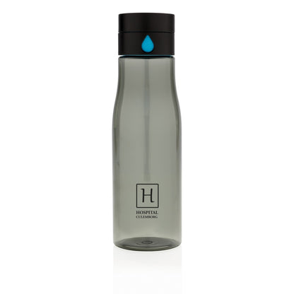 Butelka sportowa 600 ml Aqua, monitorująca ilość wypitej wody Winners Gadzety