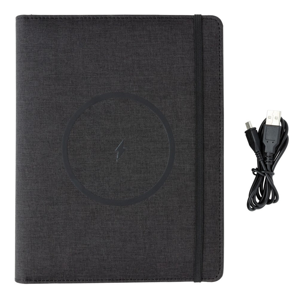 Teczka konferencyjna A5 Air, power bank 5000 mAh Winners Gadzety