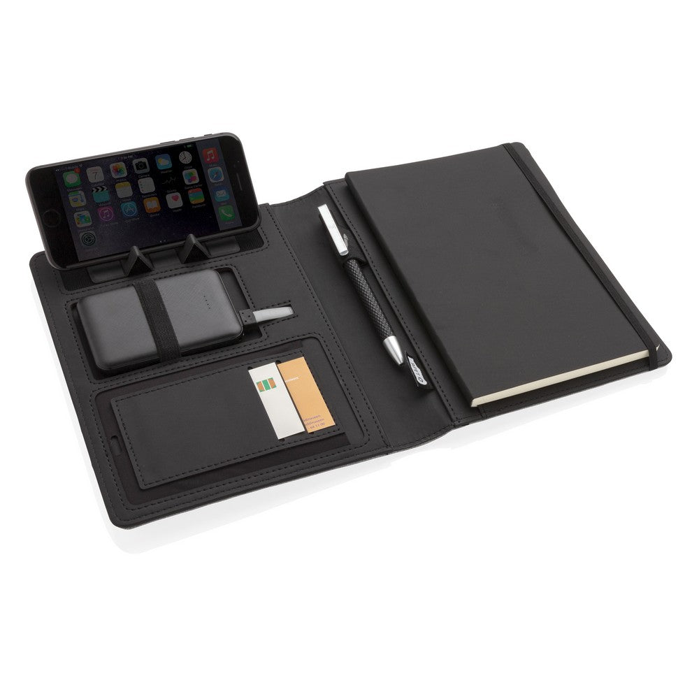 Teczka konferencyjna A5 Air, power bank 5000 mAh Winners Gadzety