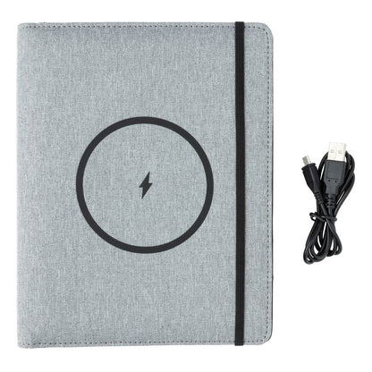 Teczka konferencyjna A5 Air, power bank 5000 mAh Winners Gadzety