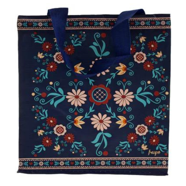 Torba Folk granatowa - 250x150x270mm Wytrzymałość 30 kg. Winners Gadzety