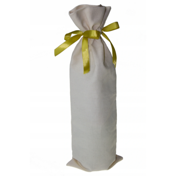 Worek na butelkę - alkohol 14x43cm 317 g/m2 ze wstążką Winners Gadzety