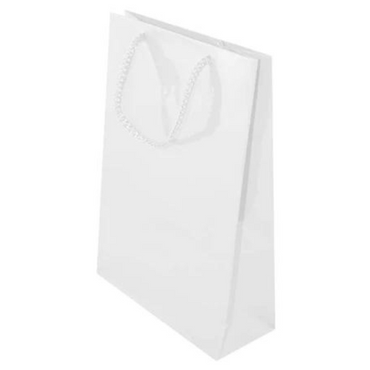 Torba laminowana z uchwytem sznurkowym - BIAŁA - 170x70x250mm Winners Gadzety