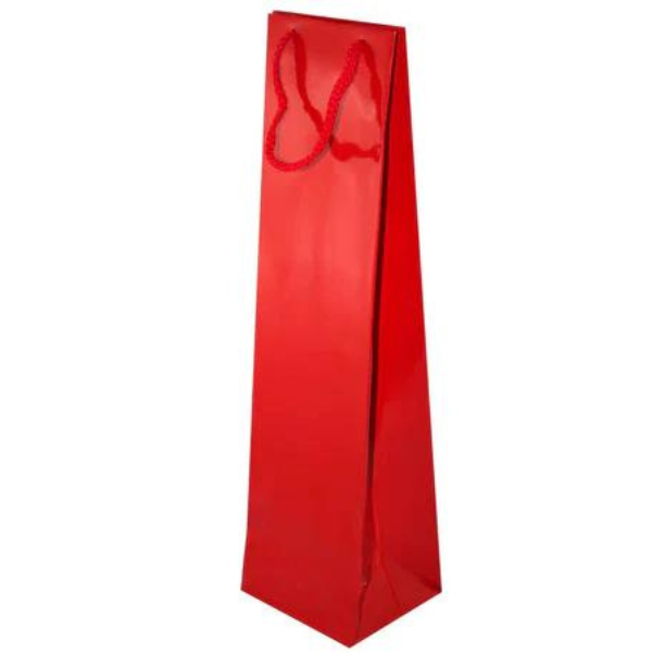 Torba laminowana z uchwytem sznurkowym - CZERWONA - 110x90x400mm Winners Gadzety