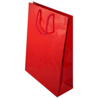 Torba laminowana z uchwytem sznurkowym - CZERWONA - 240x90x320mm Winners Gadzety