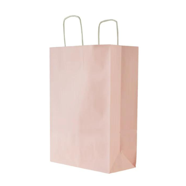 Torba z uchwytem skręcanym - Pastel różowa - 240x100x320mm Winners Gadzety