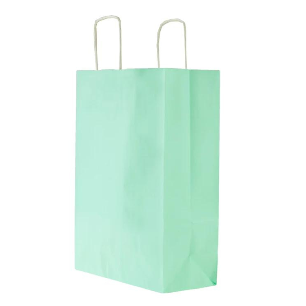 Torba z uchwytem skręcanym - Pastel zielona - 240x100x320mm Winners Gadzety