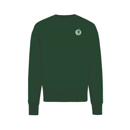 Luźna bluza z bawełny z recyklingu Iqoniq Kruger Winners Gadzety
