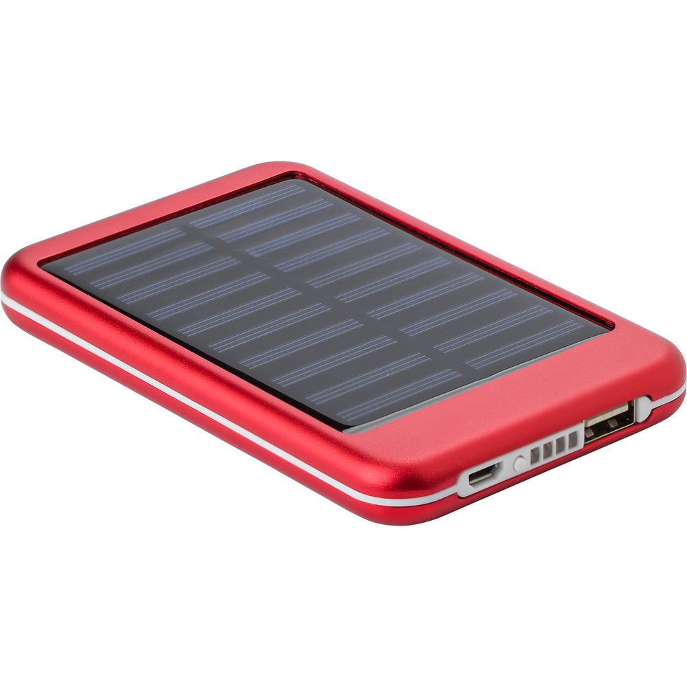 Power bank 4000 mAh, ładowarka słoneczna Winners Gadzety