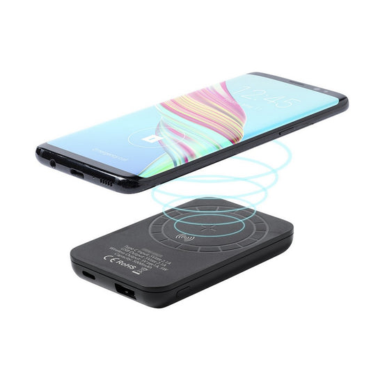 Magnetyczny bezprzewodowy power bank 5000 mAh, ładowarka bezprzewodowa 5W Winners Gadzety