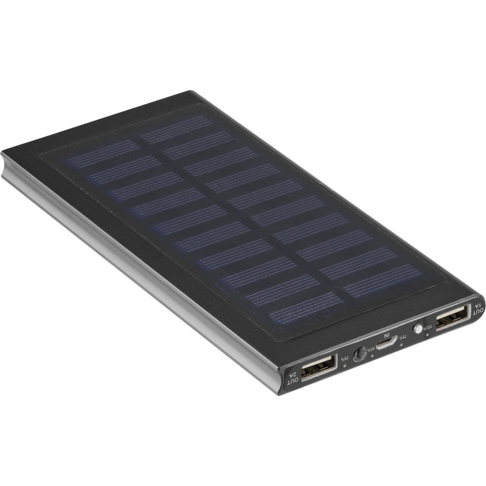 Power bank 8000 mAh, ładowarka słoneczna Winners Gadzety