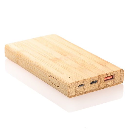 Bambusowy power bank 8000 mAh B'RIGHT | Caroline Winners Gadzety