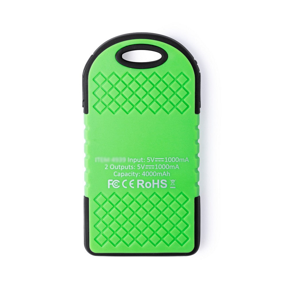 Wodoodporny power bank 4000 mAh, ładowarka słoneczna Winners Gadzety