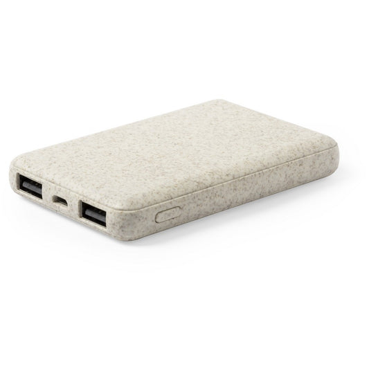 Power bank 5000 mAh ze słomy pszenicznej Winners Gadzety